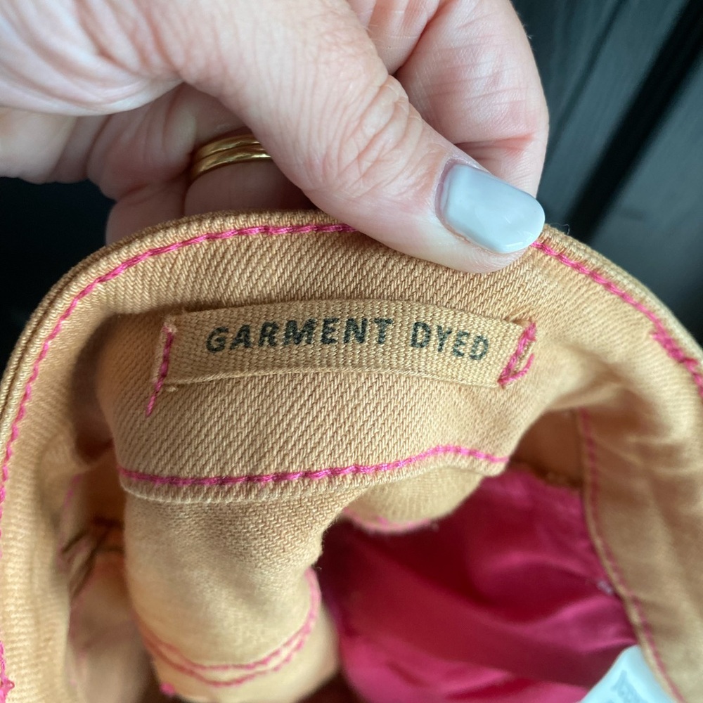 Judy Blue Dyed Garment Brown Wide Leg Distressed Hem Jeans-Size 30 - Picture 9 of 12